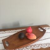 Solid teak serving tray by Jens Harald Quistgaard