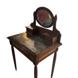Dressing table with mirror