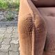Vintage Modular Sofa in Brown Velvet Corduroy, 1970s
