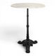 Bistro table in marble