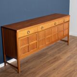 Retro teak 1960s nathan squares mid century sideboard