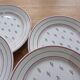 6 vintage dessert plates model Louviers from Luneville 191133