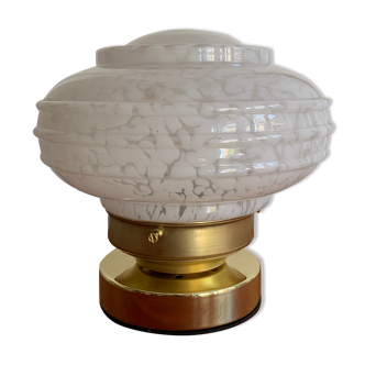 Lampe à poser verre de Clichy
