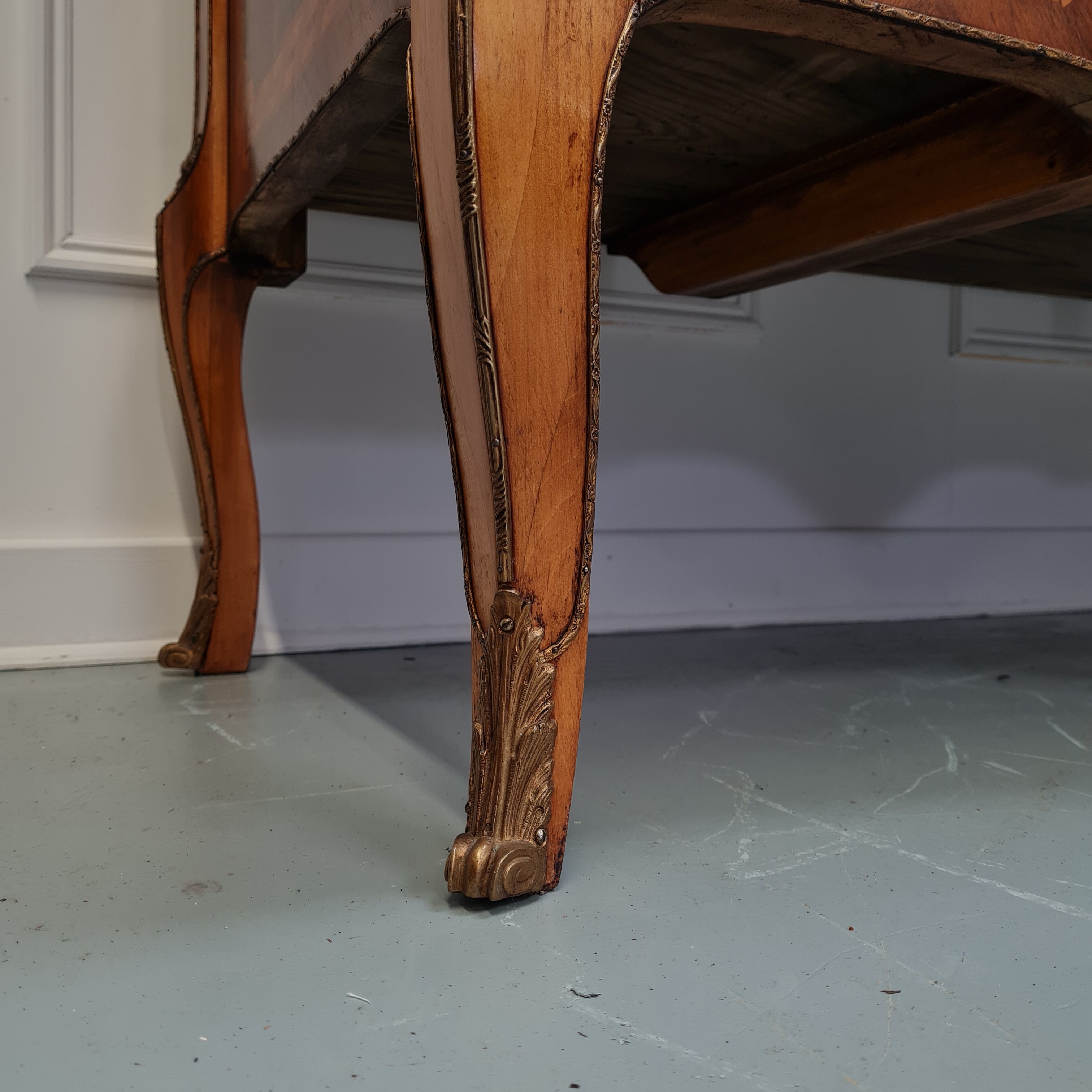 Transitional style antique french commode made in c1920