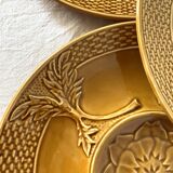 70s artichoke plates