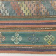 6x9 Faded Purple Anatolian Kilim Rug, 172x274Cm Bohemian Kilim