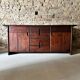 Solid pine sideboard by Silvio Coppola for Fratelli Montina, 1970
