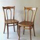2 Thonet chairs n°206 circa 1910 Art nouveau seats