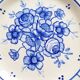 Decorative plate in Ibiza earthenware