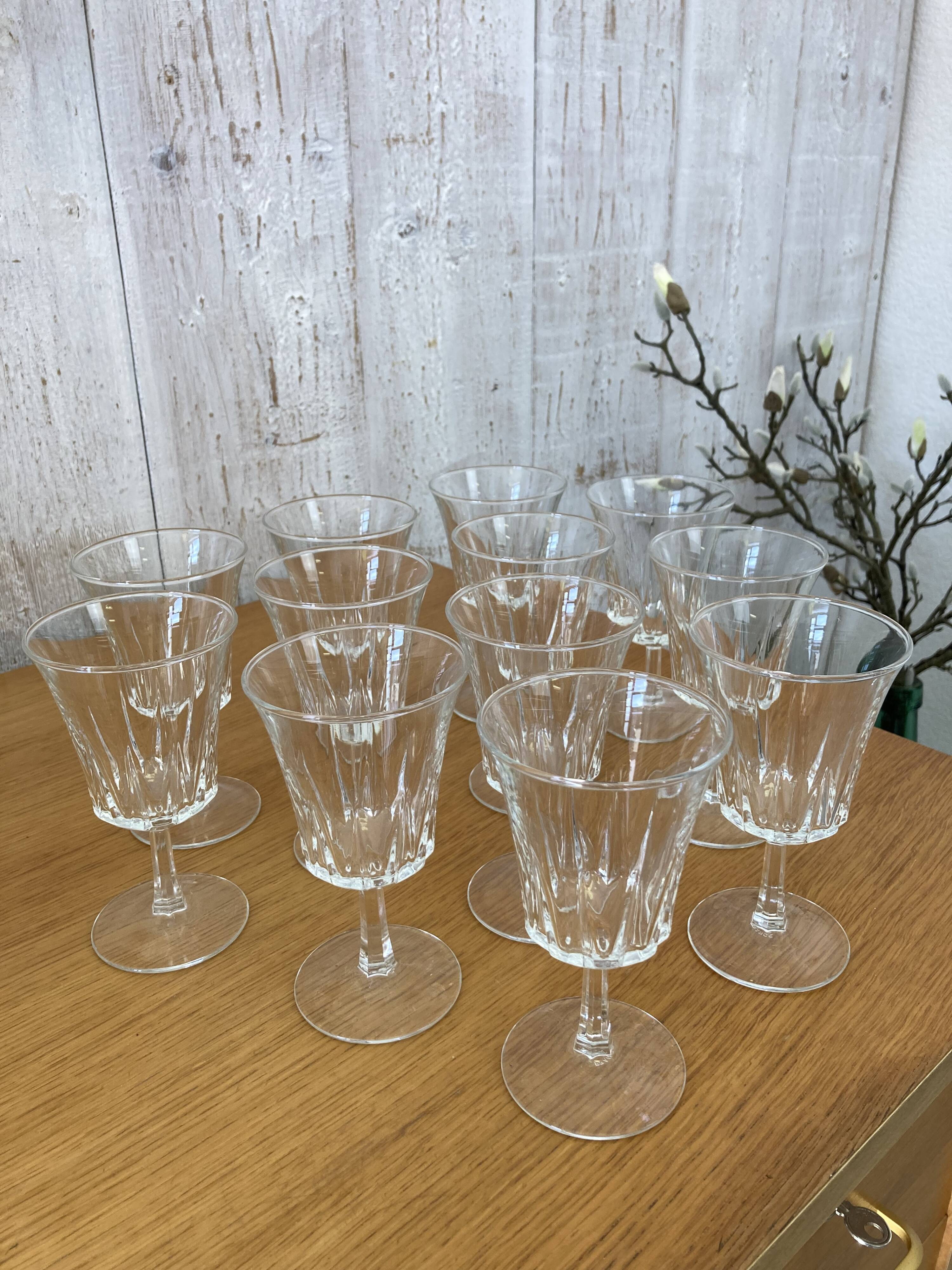12 crystal glasses Arques
