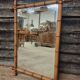 Antique Faux bamboo mirror 73 x 95 cm