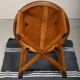 Dutch Art Deco Modernist Amsterdam School side table in Oak