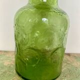 Frosted glass carafe bottle