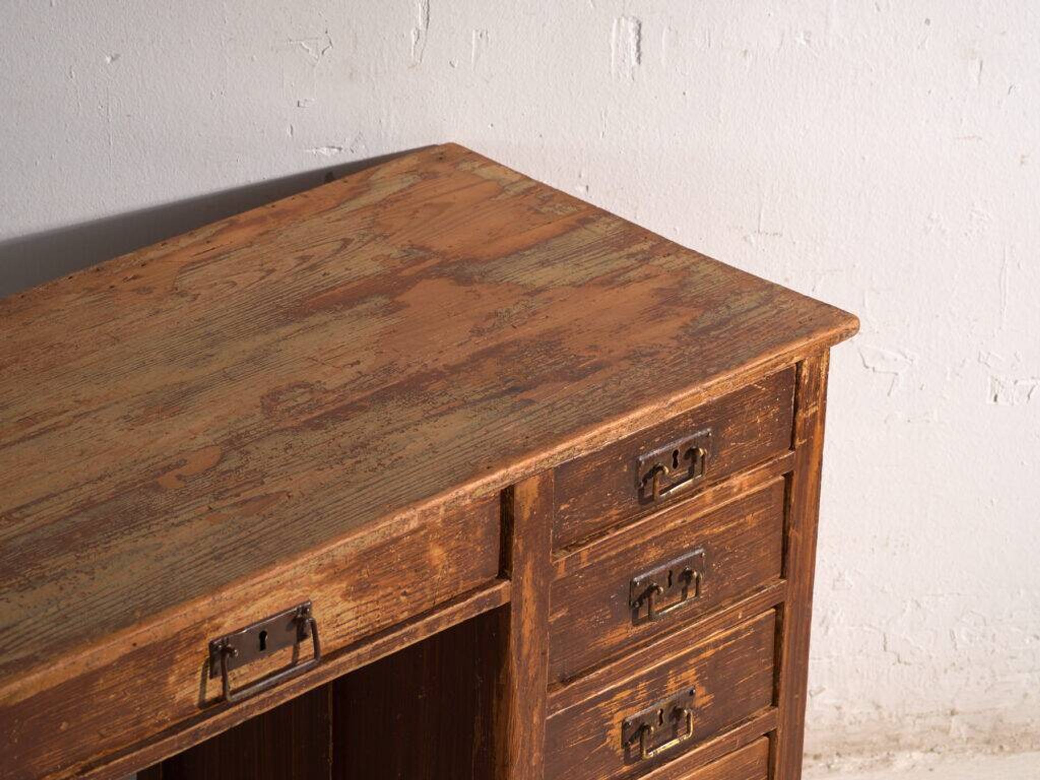 Antique cedar wood desk – Japan, Taishō period, circa 1920