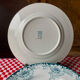 Six assiettes plates terre de fer 1900s St Amand Hamage Suzanne