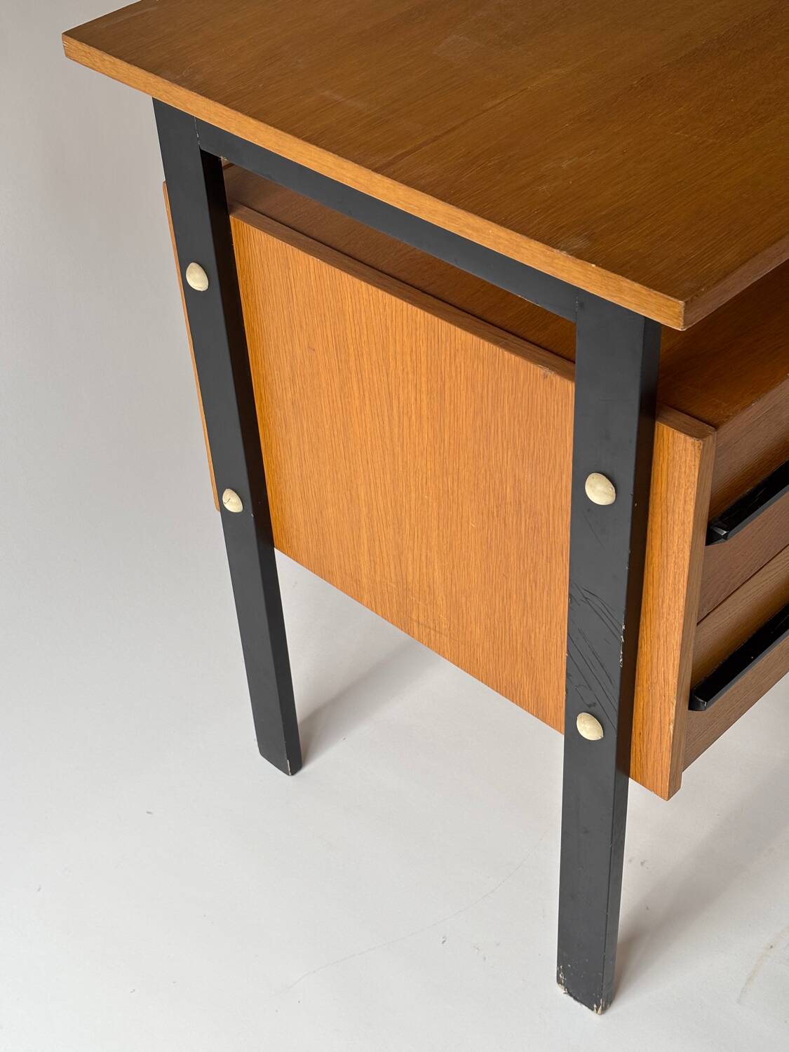 Modernist oak desk, 1960s