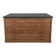 Craft cabinet with drawers for maps or drawings