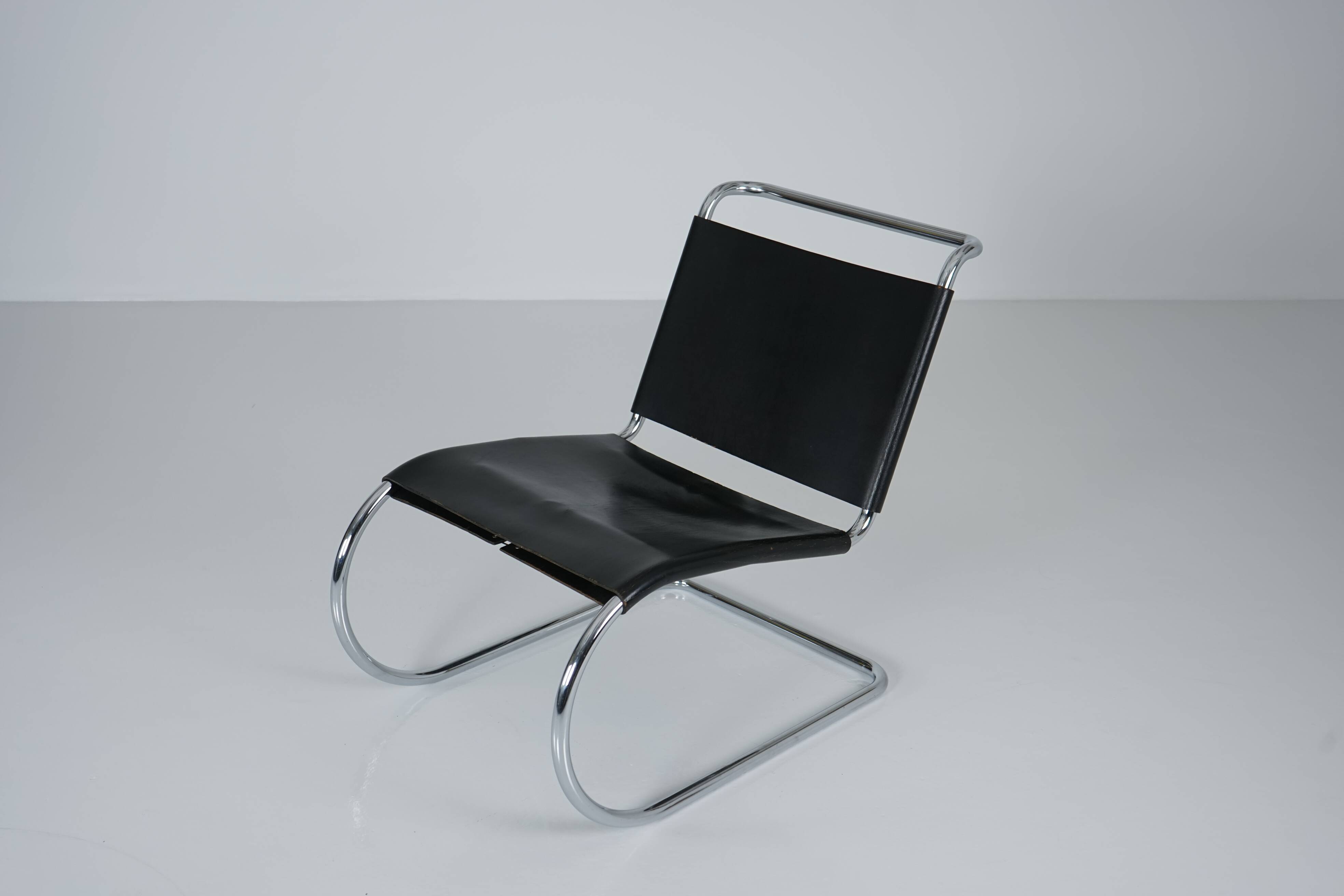 MR30/5 Tubular Steel Arm Chair by Ludwig Mies van der Rohe for Knoll