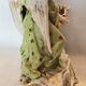 Large Paris porcelain font Golden Angel