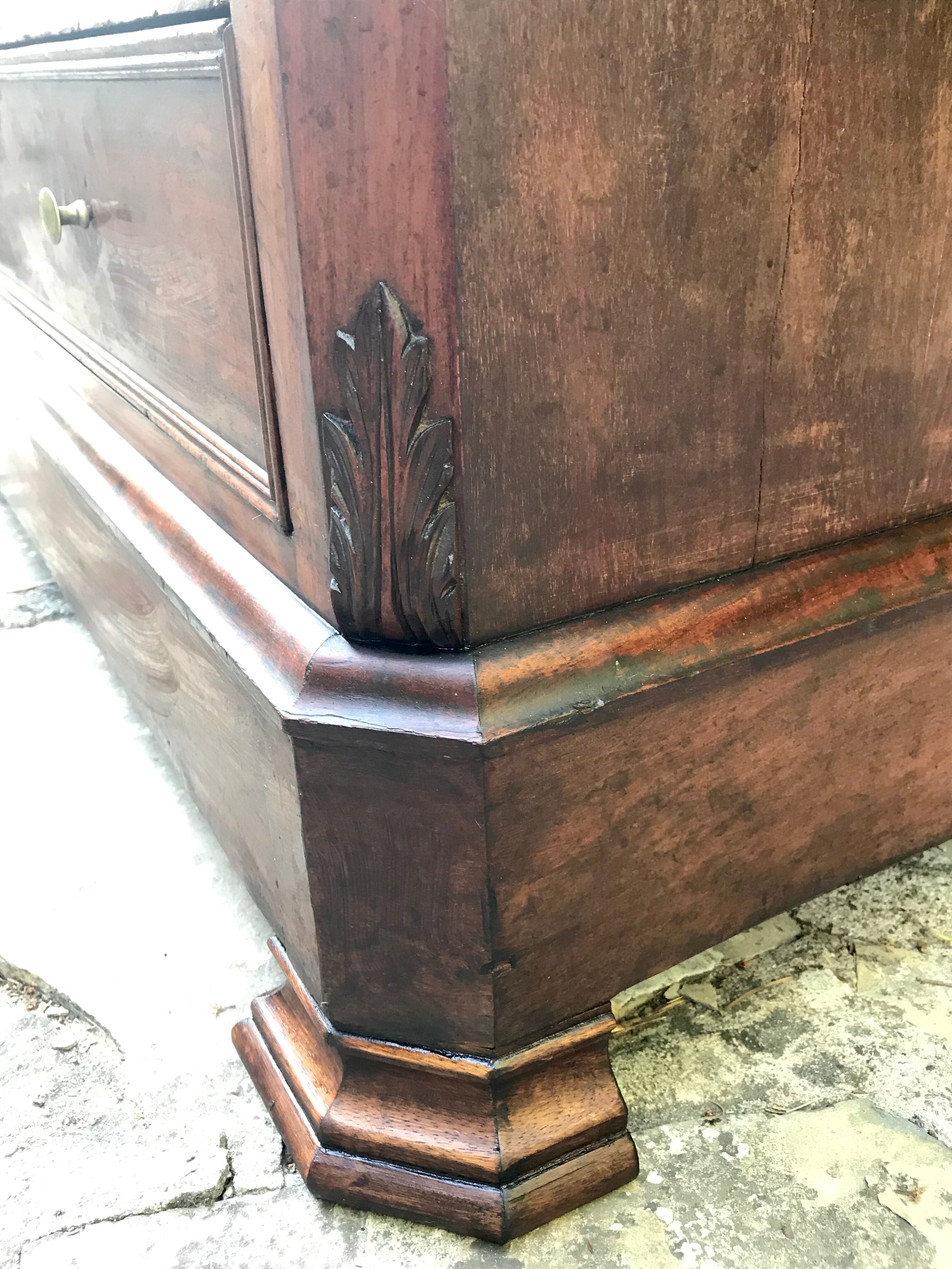 Chest of drawers old secretary