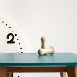 Coffee table oak compass legs revisited