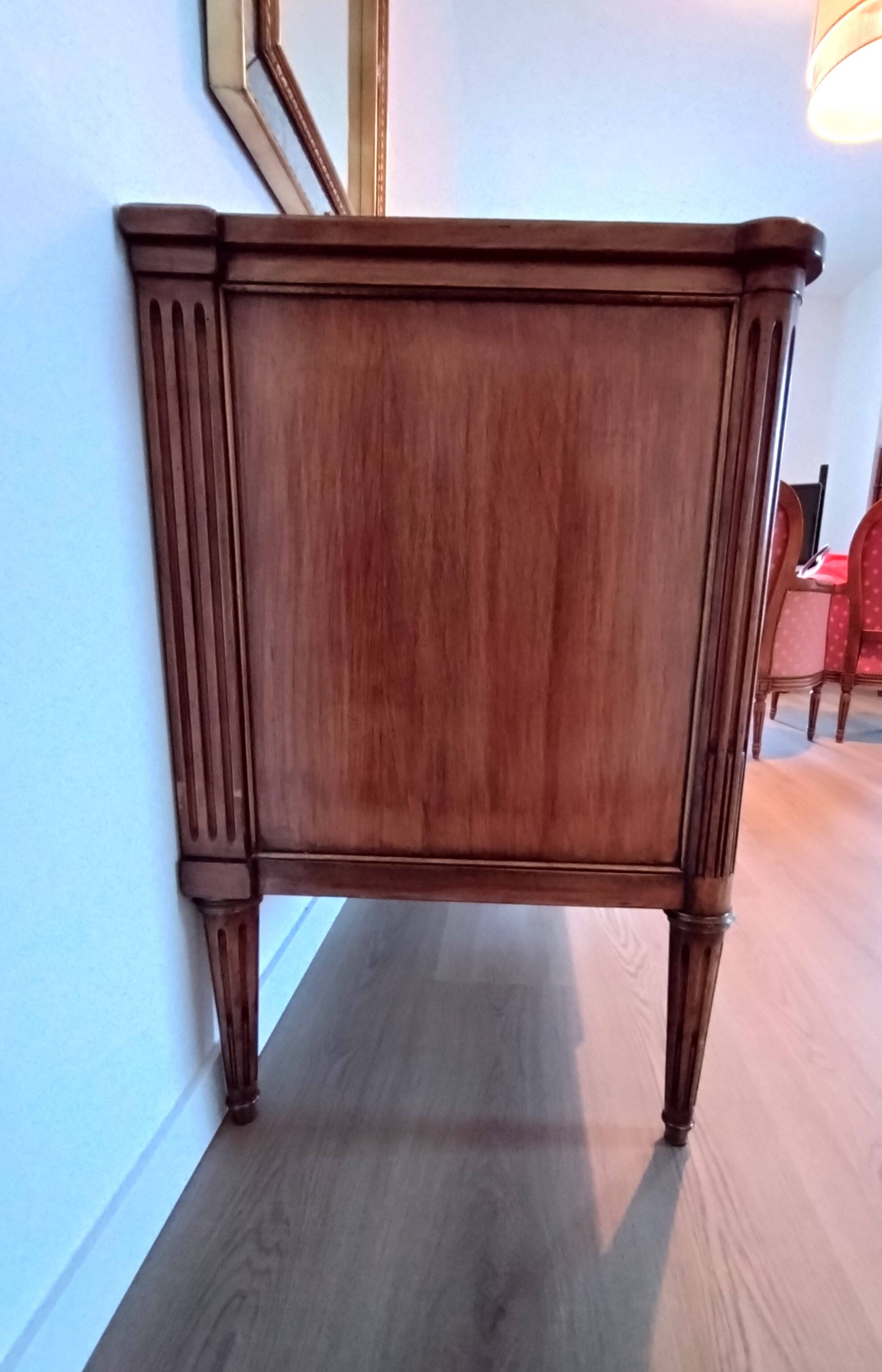 Louis XVI style chest of drawers