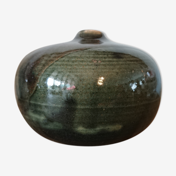 Soliflore green ceramic ball