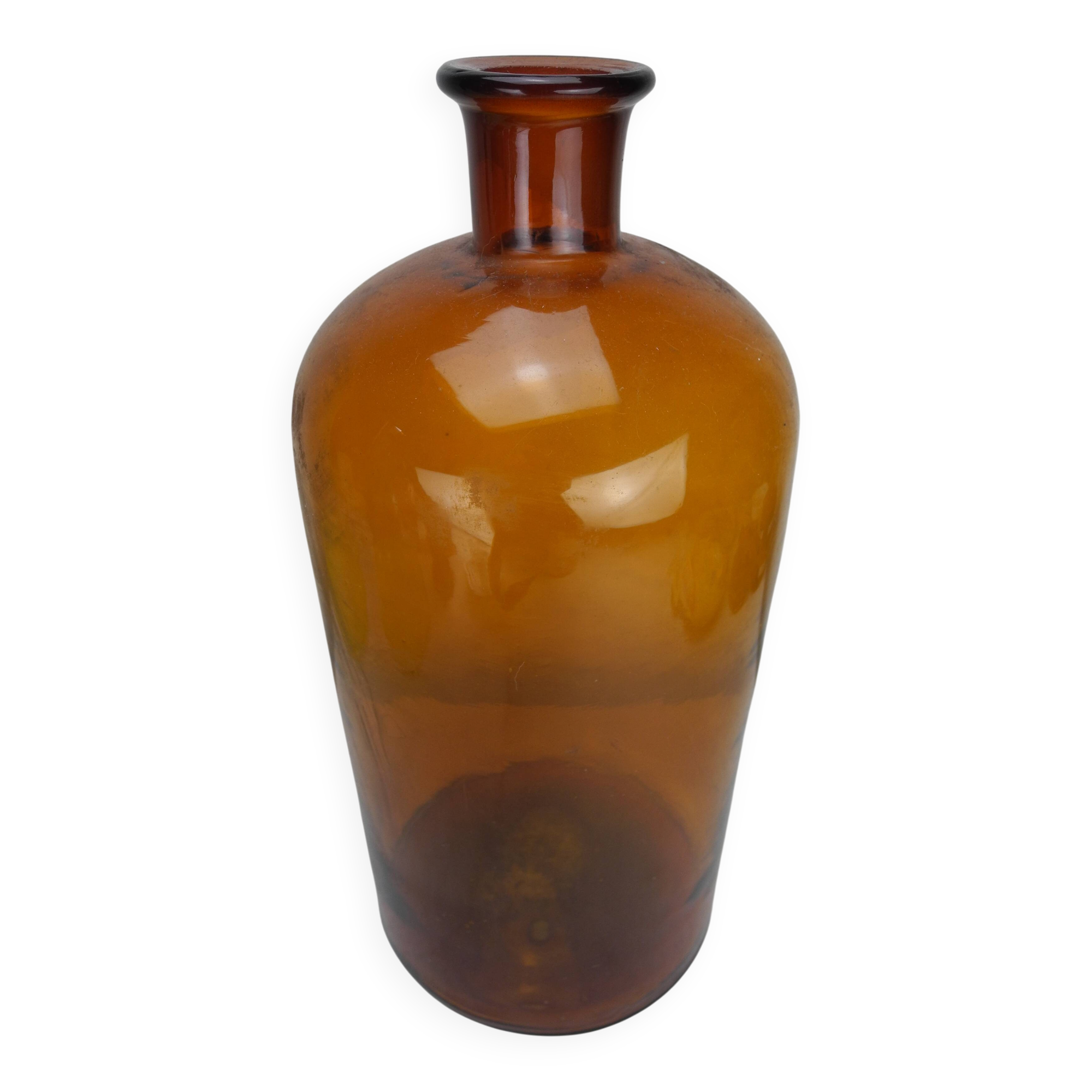 Vase, flacon ancien d'apothicaire