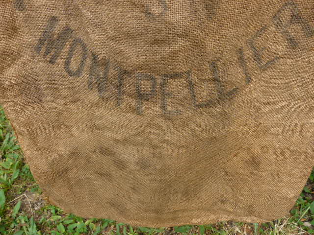 Burlap bag the saltworks of the south montpellier