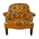 Fauteuil crapaud de style napoléon iii