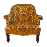 Napoleon III style toad armchair