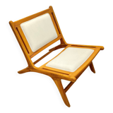 Scandinavian armchair in teak