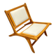 Fauteuil scandinave en teck