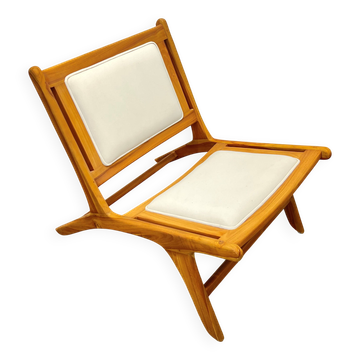 Scandinavian armchair in teak