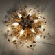 Murano glass flower flush mount, 1960s