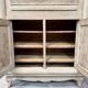 Secretary in sandblasted oak - 1950s