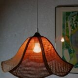 Rattan pendant light
