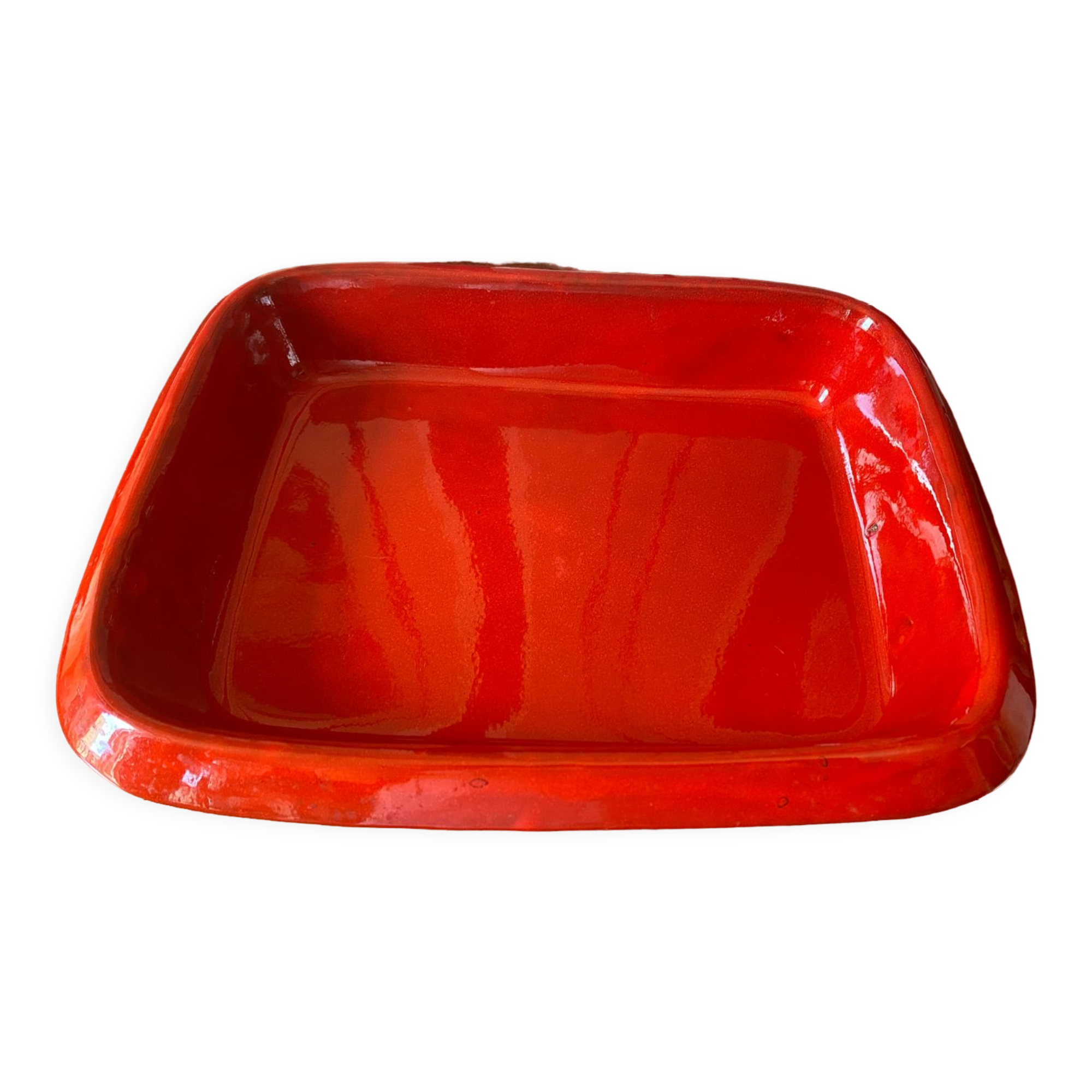Ceramic "red" robert picault vintage vallauris 50/60