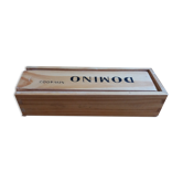 Wooden domino game