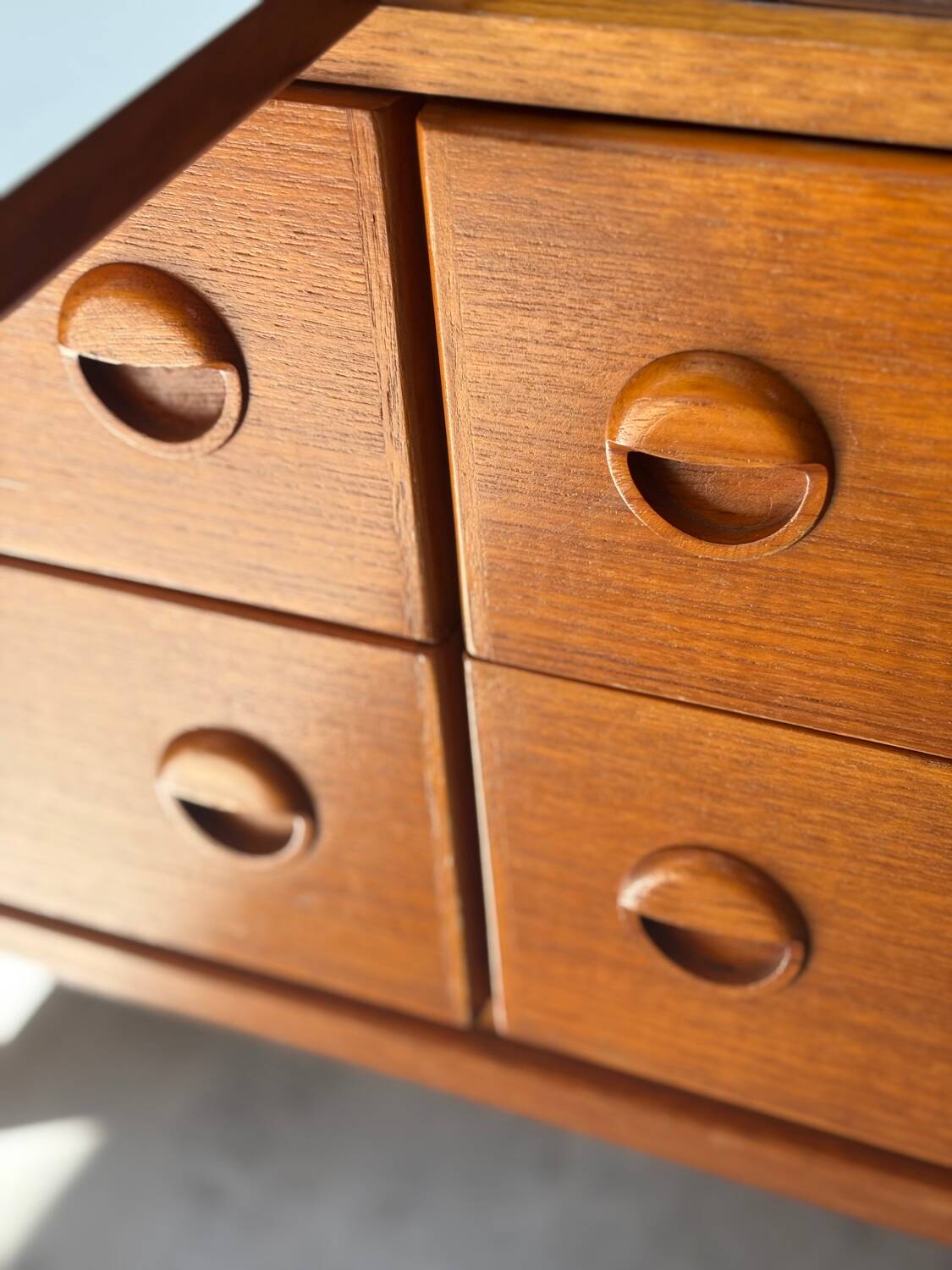 Vintage teak sideboard - mid-century Scandinavian style
