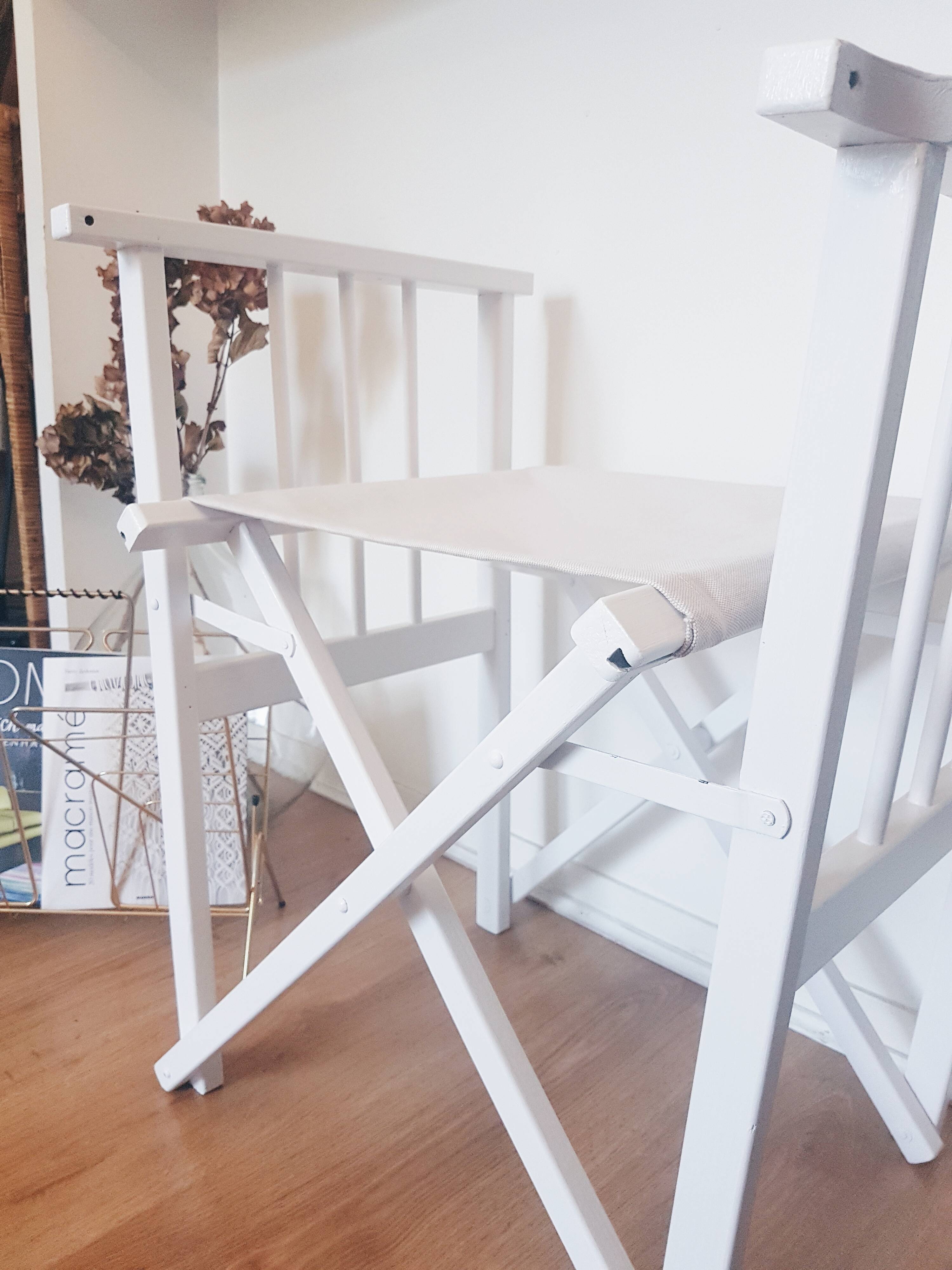 Vintage director's chair