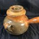Old daubière Foucard Jourdan Vallauris glazed terracotta Provencal pottery