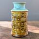 West Germany Bay 60-14 vase, vintage ceramic, geometric decoration
