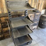 Industrial decorative shelf