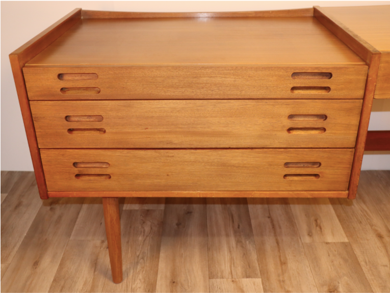 Scandinavian teak office 1960