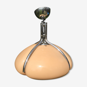 Hanging lamp by Gae Aulenti for Guzzini Quadrifoglio 1970