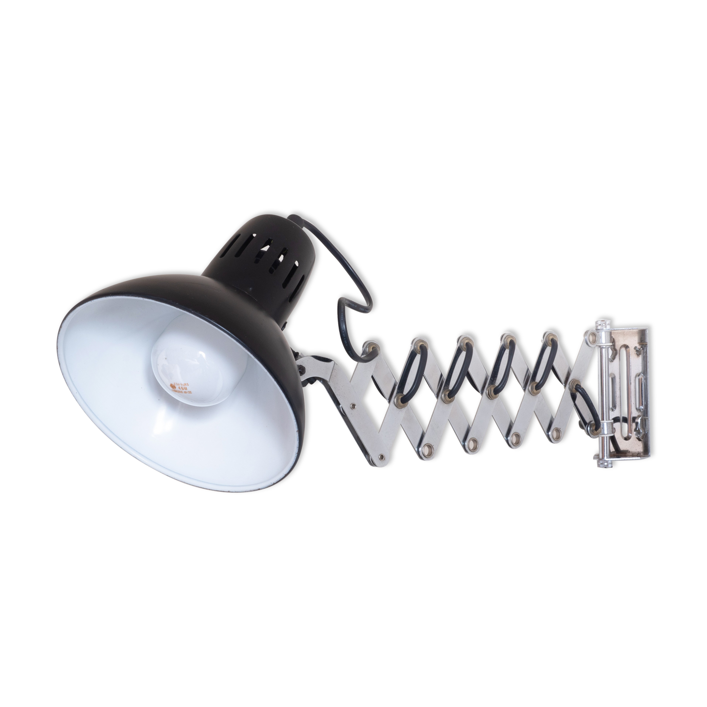 Lampe ciseaux noire