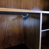 Bookcase With light Display Made In Rosewood, Danish Design From 1960s
