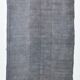 Tapis Kilim vintage 5x7 nuances de gris, 156x231 cm