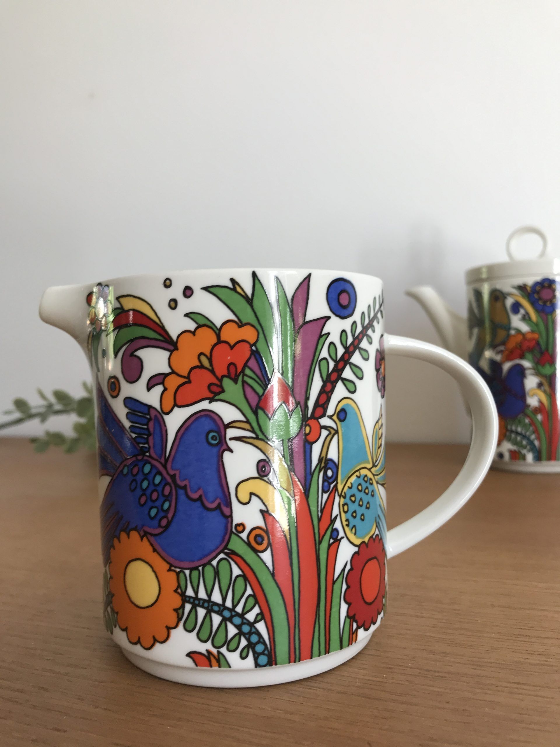Pot à lait du modèle acapulco par villeroy et boch vers 1967